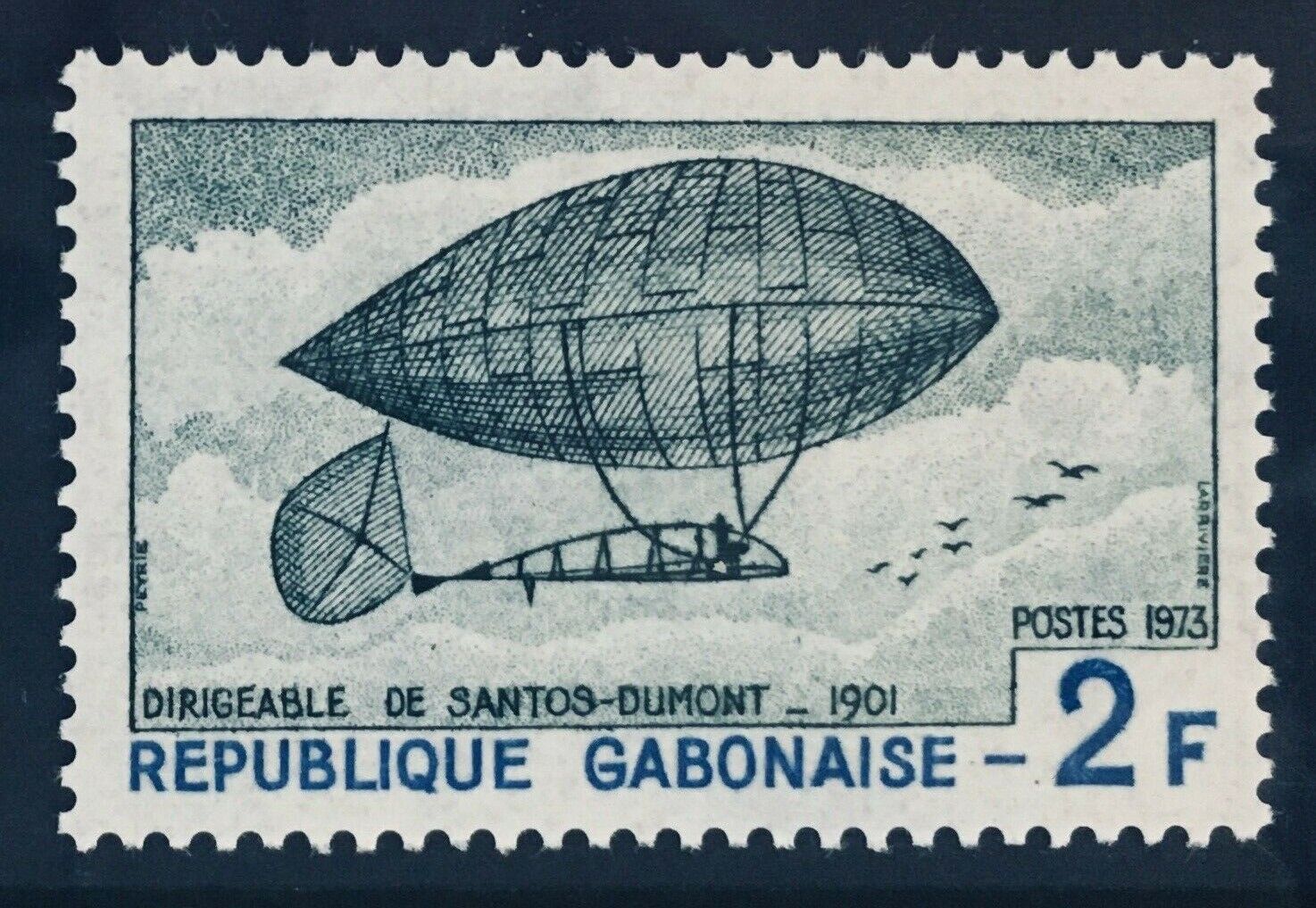 Gabon 312 Mnh Og 1973