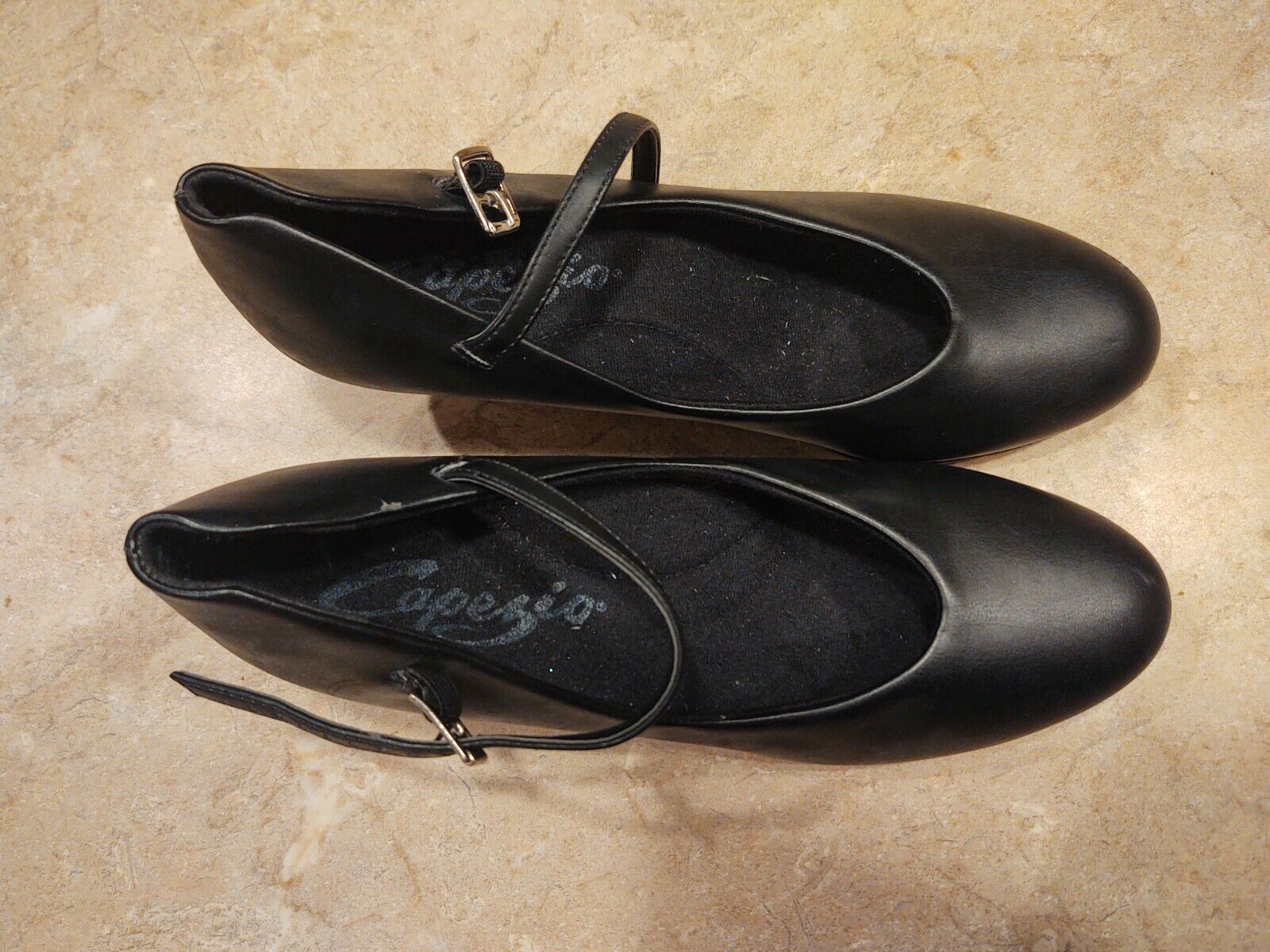 Capezio's Black Character Shoe Size 7.5m