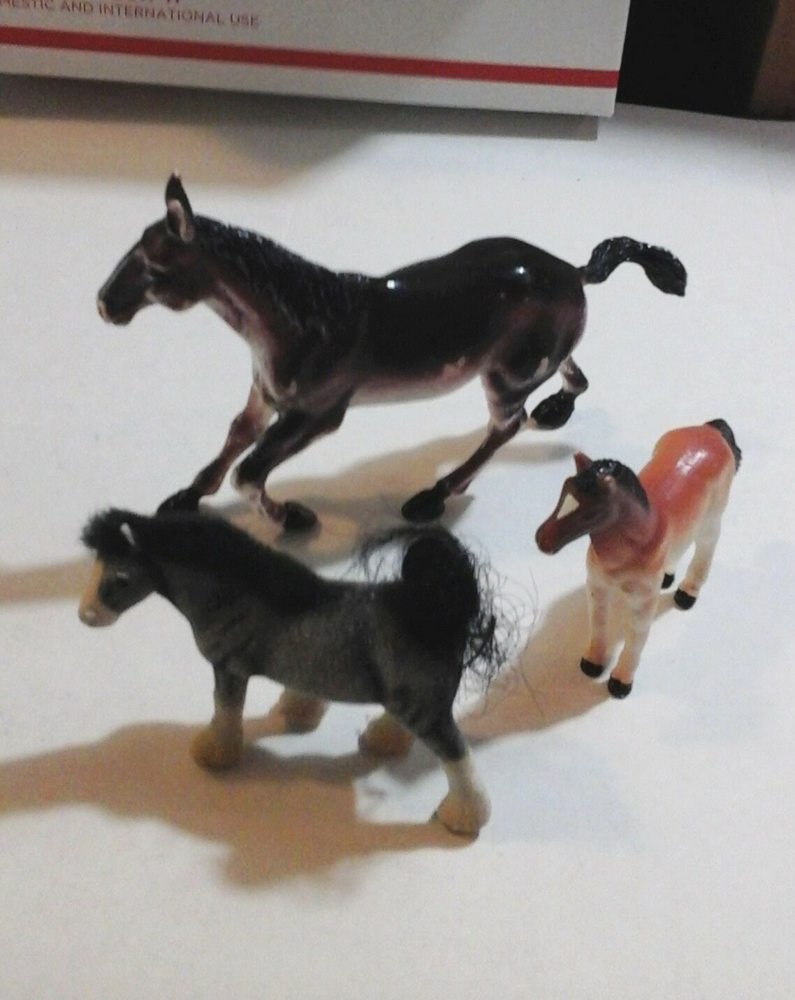Horses Figures Lot Of 3 Equine Figurines Horse Figure Lot Ponies