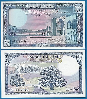 Lebanon 100 Livres P 66d 1988 Liban Unc Low Shipping! Combine Free! P 66 D