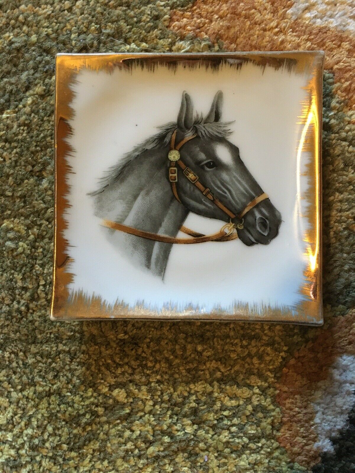 Horse Wall Hanging California Creations By Bradley Japan Candy Nut Dish Ash Tray