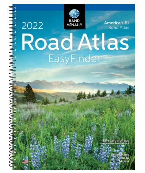Rand Mcnally Usa Road Atlas 2022 Best Large Scale Travel Maps United States New