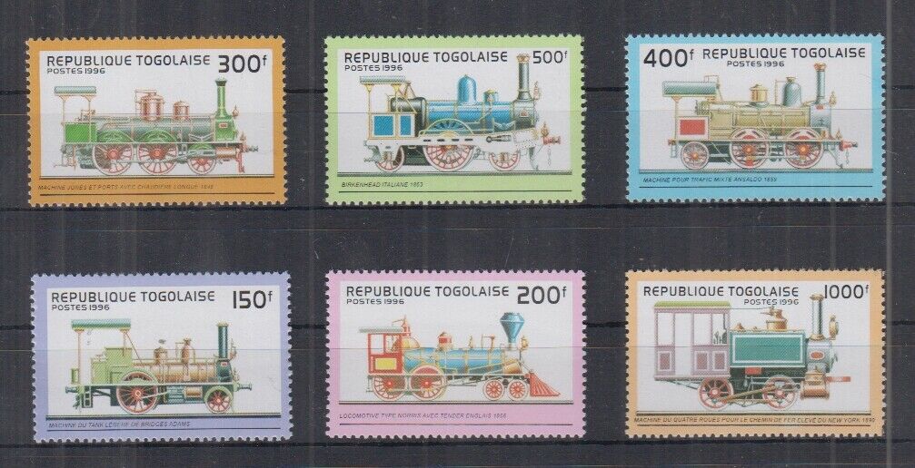 V455. Togo - Mnh - Transport - Trains