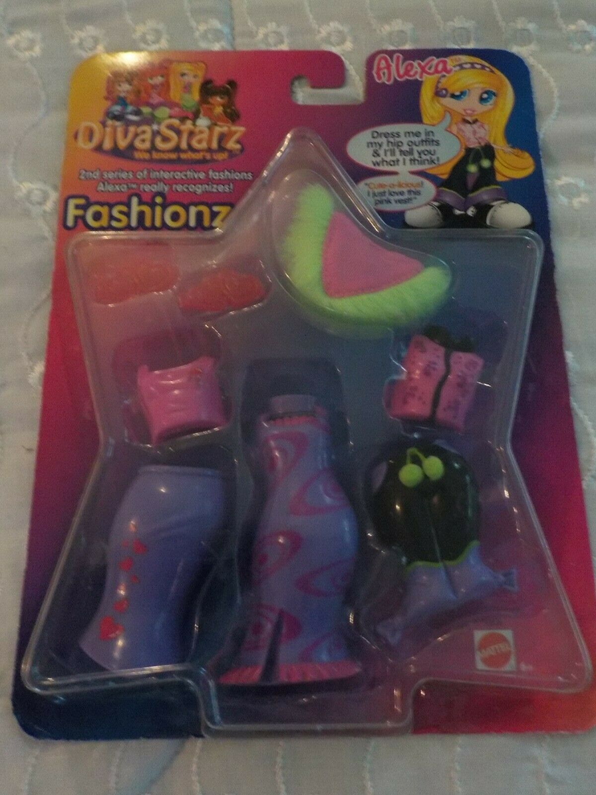 Diva Starz Alexa Interactive Fashions New 2nd Series Clothes For "tia" By Mattel