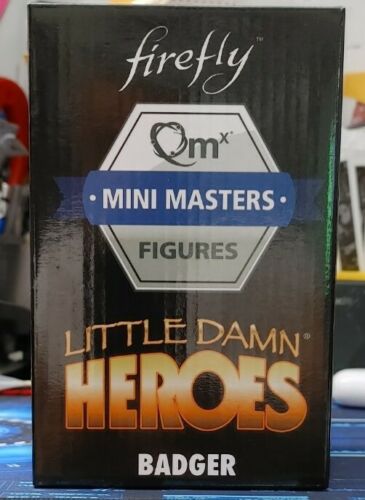 Badger Mini Masters Figure Qmx Firefly Little Damn Heroes Loot Crate Cargo.