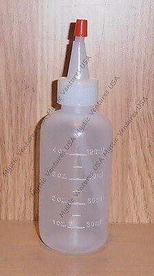 4oz Snuffer Bottle Gold Prospecting Clean-up Pan Panning Sluice Fast Free Ship
