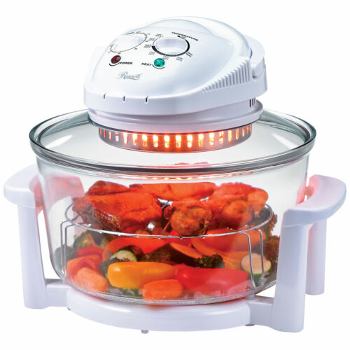 Convection Infrared Halogen Oven 8 Qt Glass Multifunction Energy Saving Cooking