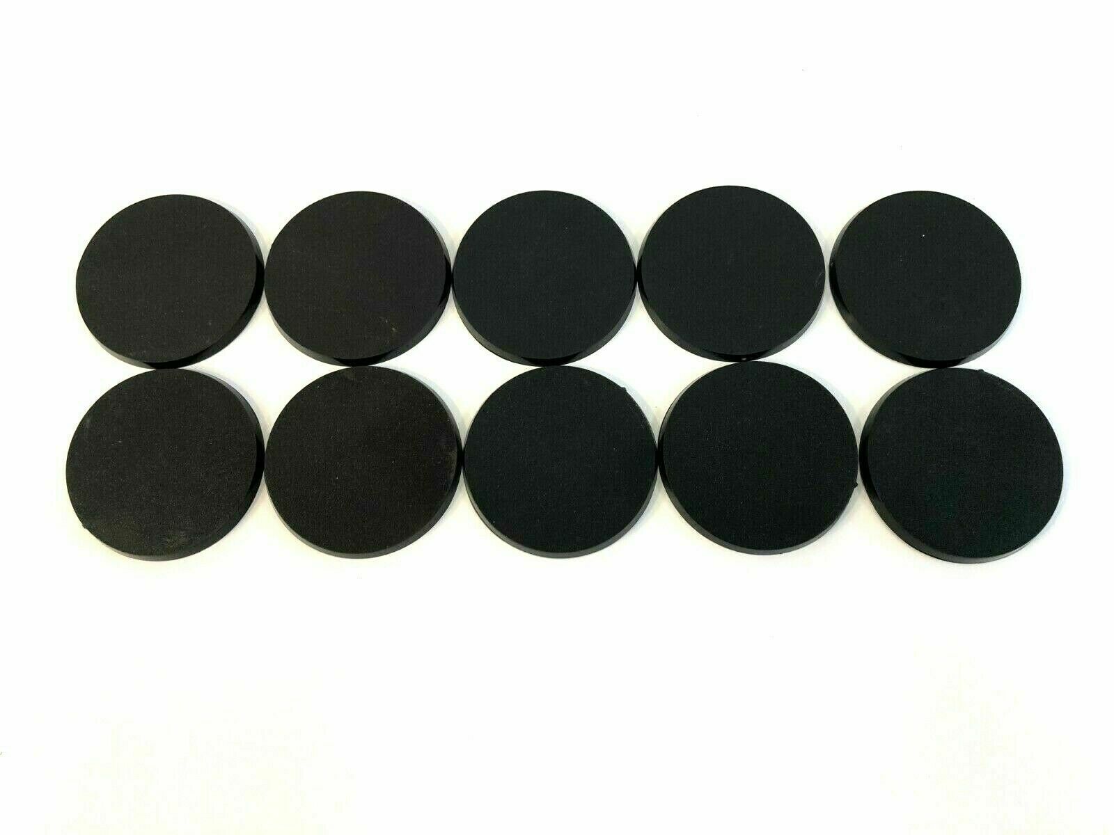 Lot Of 10 60mm Round Bases For Warhammer 40k & Aos Gw Monstrous Bitz