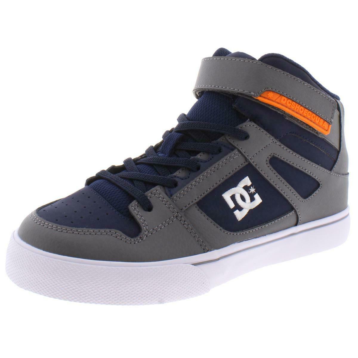 Dc Shoes Boys Pure High-top Ev Gray Skate Shoes 11 Medium (d) Little Kid 0231
