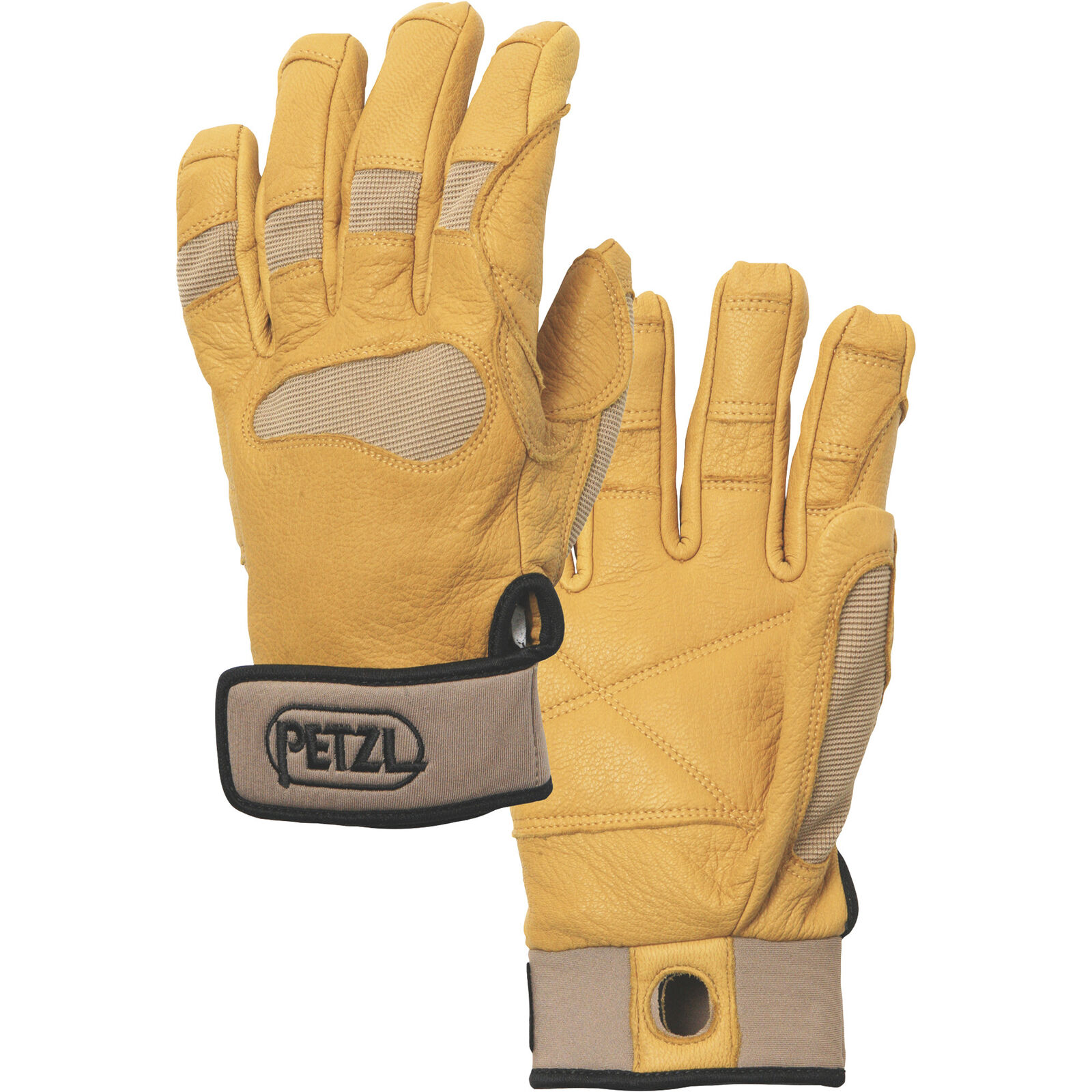 Petzl Cordex Plus Medium-weight Belay/rappel Gloves - Tan, Medium, Model# K53 Mt