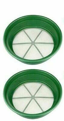 2pc Classifier Sifting Pan Set For Your Gold Panning "your Choice" Of Size