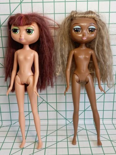 Diva Starz Mattel 2001 11" Talking Alexa & Tia Red & Blonde Hair **untested** Aa