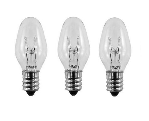 3 Pack Light Bulbs 15w For Scentsy Plug-in Warmer Wax Diffuser 15 Watt 120 Volts