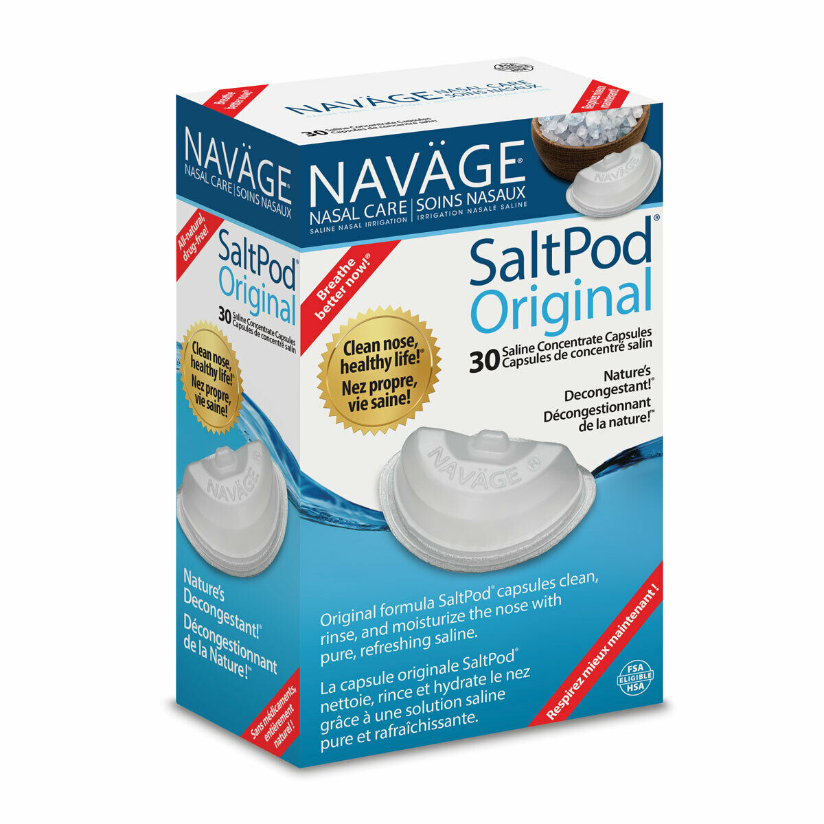 Navage Original Saltpod 30-pack (30 Saltpods)