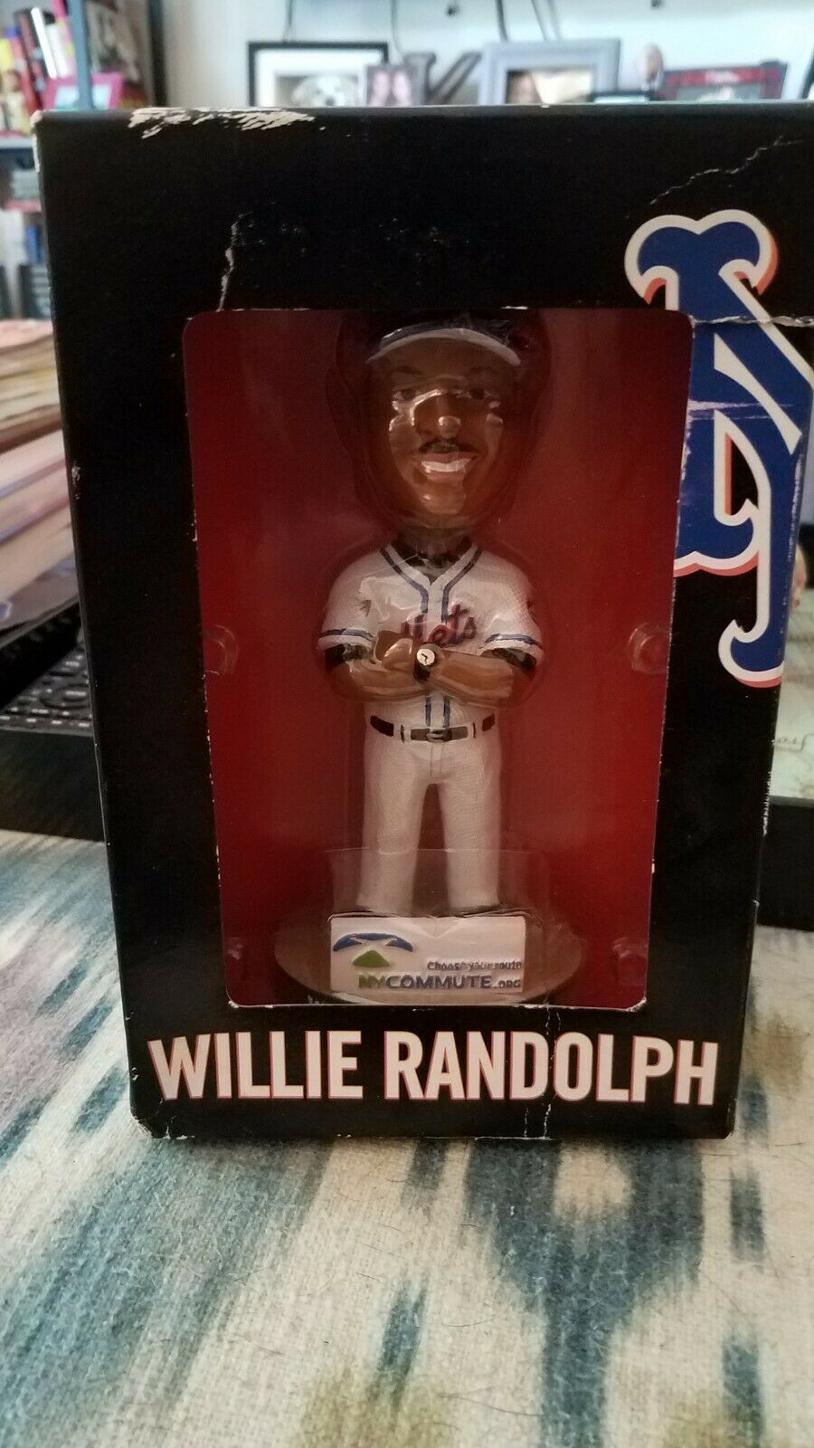Willie Randolph New York Mets Sga Bobblehead Nib  With Box